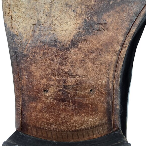 Mezlan Exotic Alligator Black Dress Shoes Mens size 12M Bit Loafers Spain 10092 - Picture 12 of 12